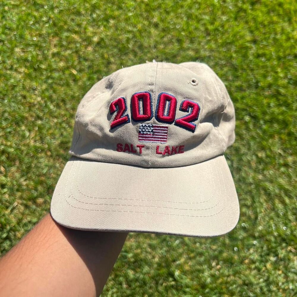 2002 Olympics Salt Lake City y2k nwt cap mens osfa